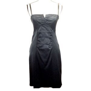 Betsy & Adam by Linda Bernell Black Dress